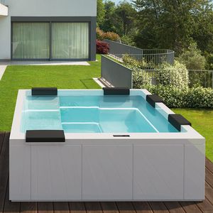 spa hors-sol / rectangulaire / 6 places / 5 places