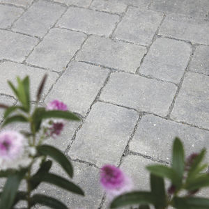 pavé en béton / en pierre reconstituée / carrossable / perméable