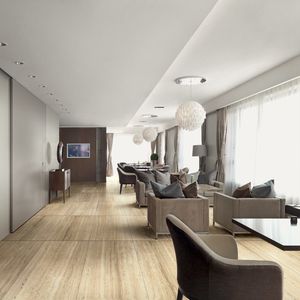 carrelage d'intérieur / de sol / en marbre / poli