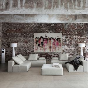 carrelage aspect brique / d'intérieur / mural / en grès cérame