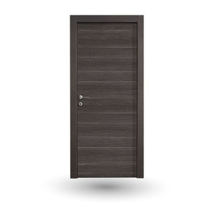 porte d'intérieur / battante / en bois / laminée