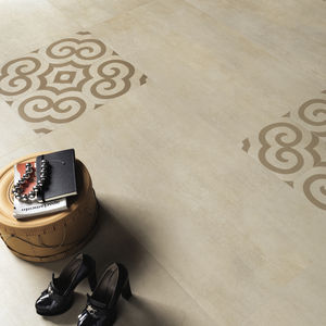 carrelage mural / de sol / en grès cérame / à motif