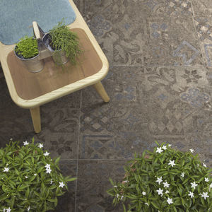 carrelage d'extérieur / de sol / en grès cérame / uni