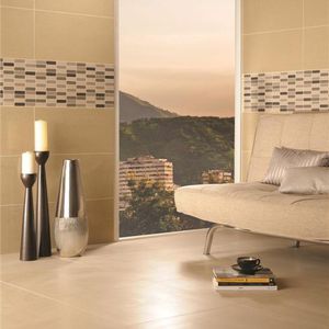 carrelage d'intérieur / mural / en porcelaine / uni
