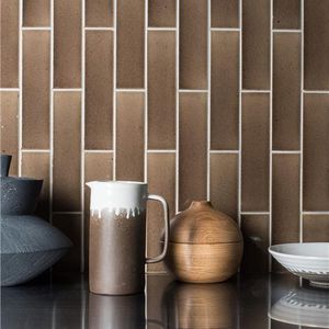 carrelage d'intérieur / mural / en céramique / uni