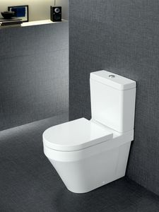 toilettes monobloc / à poser / en céramique