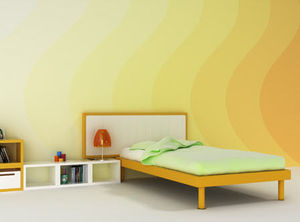 lit simple / contemporain / à roulettes / pour enfant (unisexe)