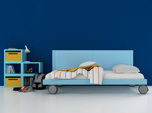 lit simple / contemporain / pour enfant / pour garçon