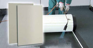 isolant thermo-acoustique / en laine de roche / pour toiture / en panneau