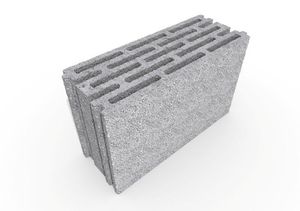 bloc de béton creux / à emboîtement