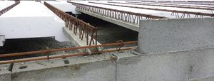 poutrelle en béton armé / treillis / pour plancher