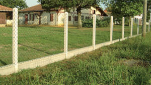 clôture de jardin / grillagée / en métal