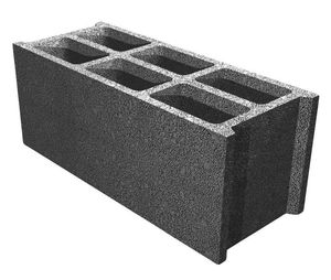 bloc de béton creux / pour mur porteur / acoustique
