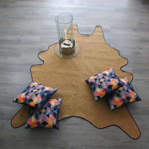 tapis contemporain / à motif / fait main