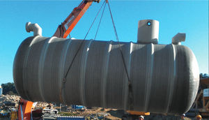 séparateur à hydrocarbures GRP