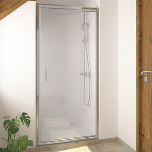 paroi de douche battante / en niche / en verre