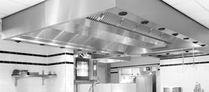hotte de cuisine îlot / de plafond