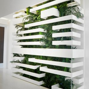 mur végétal stabilisé / en panneau modulaire / d'intérieur