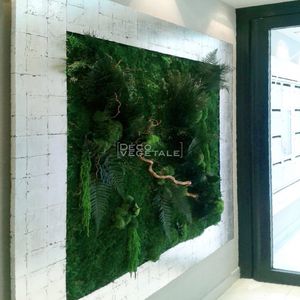 mur végétal stabilisé / en panneau modulaire / d'intérieur