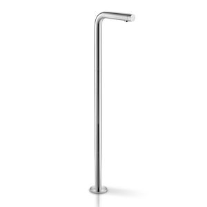 mitigeur pour vasque / au sol / en inox / 1 trou