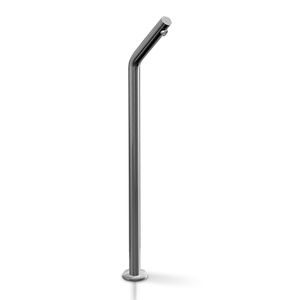 mitigeur pour vasque / au sol / en inox / 1 trou