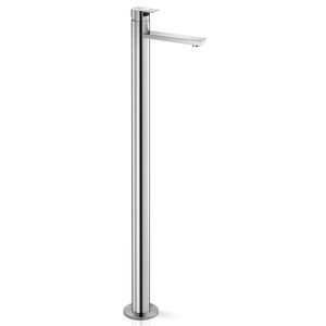 mitigeur pour vasque / au sol / en inox / 1 trou