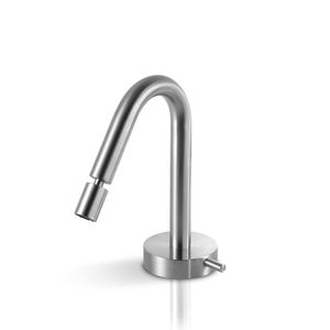 mitigeur pour bidet / en inox / 1 trou