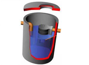 séparateur à hydrocarbures en acier inoxydable