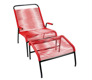 fauteuil design scandinave / en plastique / en acier / avec accoudoirs