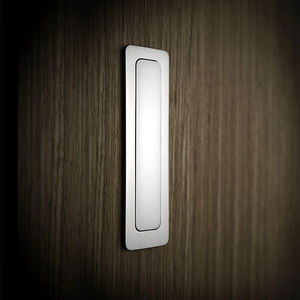 poignée de tirage de porte / en laiton / contemporaine / encastrable