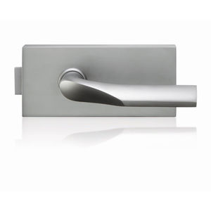 serrure mécanique / pour porte en verre