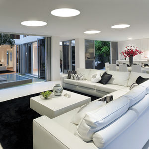 luminaire encastrable au plafond / à LED / rond / en aluminium
