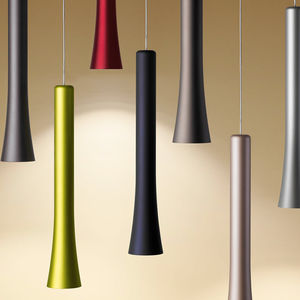 lampe suspension / contemporaine / en aluminium / dimmable