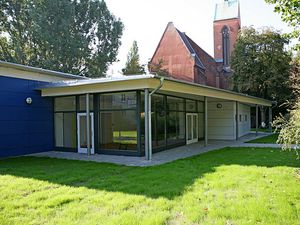 bâtiment préfabriqué / modulaire / en acier / ossature métallique