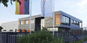 bâtiment préfabriqué / modulaire / pour bureau / en acier