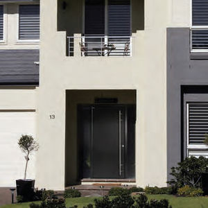 porte d'entrée / battante / en aluminium