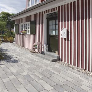 pavé en pierre / perméable / pour espace public
