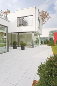 carrelage d'extérieur / pour plage de piscine / de sol / en ciment