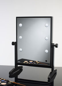 miroir à poser / contemporain / rectangulaire / pour salon d'esthétique
