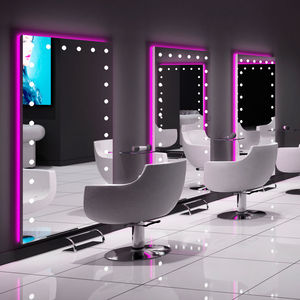 miroir mural / lumineux / de salon / de chambre à coucher