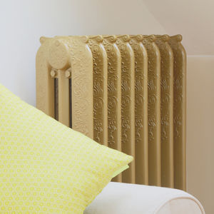 radiateur à eau chaude / en fonte / contemporain / horizontal