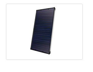 capteur solaire thermique plan / pour chauffer l'eau / pour chauffage / pour toiture