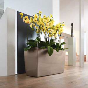 jardinière en plastique / rectangulaire / contemporaine
