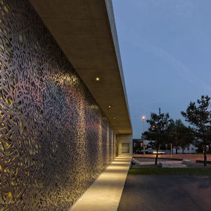 panneau décoratif / en HPL / pour aménagement extérieur / mural