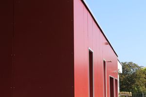 bardage pour façade ventilée / en HPL / lisse / en panneaux