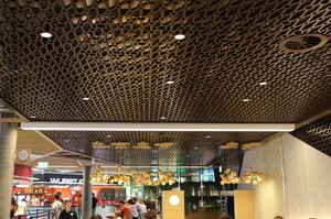 panneau décoratif / MDF / contreplaqué / pour faux-plafond
