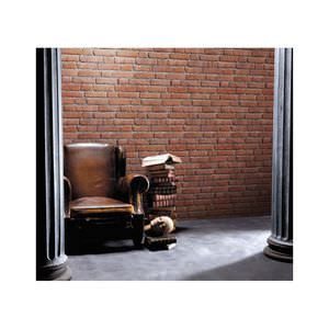 papiers peints rustiques / en vinyle / monochromes / aspect brique