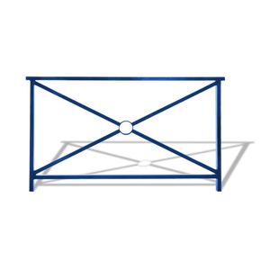 barrière de protection / fixe / en acier / pour espace public