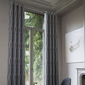 tissu pour rideaux / à motif / en polyester / contract