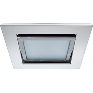 spot encastrable au plafond / à LED / carré / en acier inoxydable